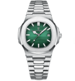 POEDAGAR 613 Luxury Watch Business Waterproof  Luminous Stainless Steel Leather Quartz Men Wristwatch for Relojes