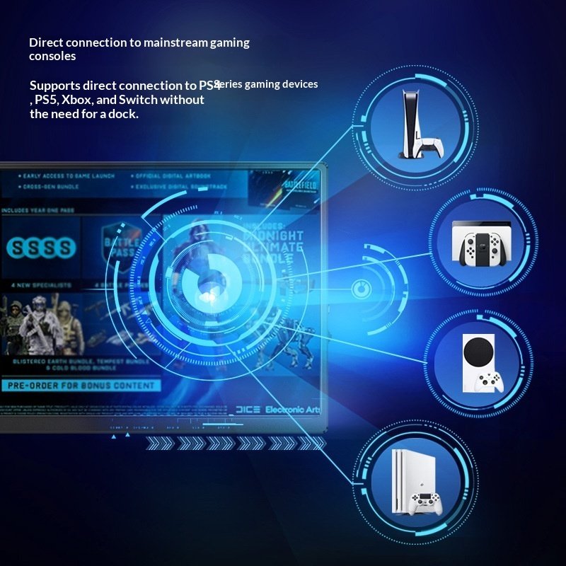 Portable Monitor Phone Extension Screen Laptop Secondary Display - Image 5